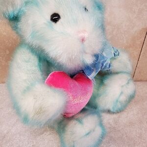 Valentine's Bear In Blue & White ColorsBy Walmart Stores